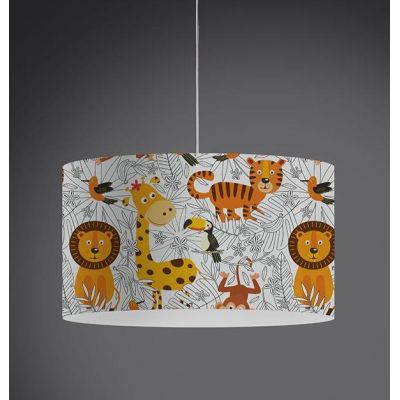 DECOKIDS LAMPADARIO DA BAMBINI IN POLILUX CON SIMPATICHE GRAFICHE MADE IN ITALY DI LINEA ZERO Linea Zero - Cristalensi Shop Onli