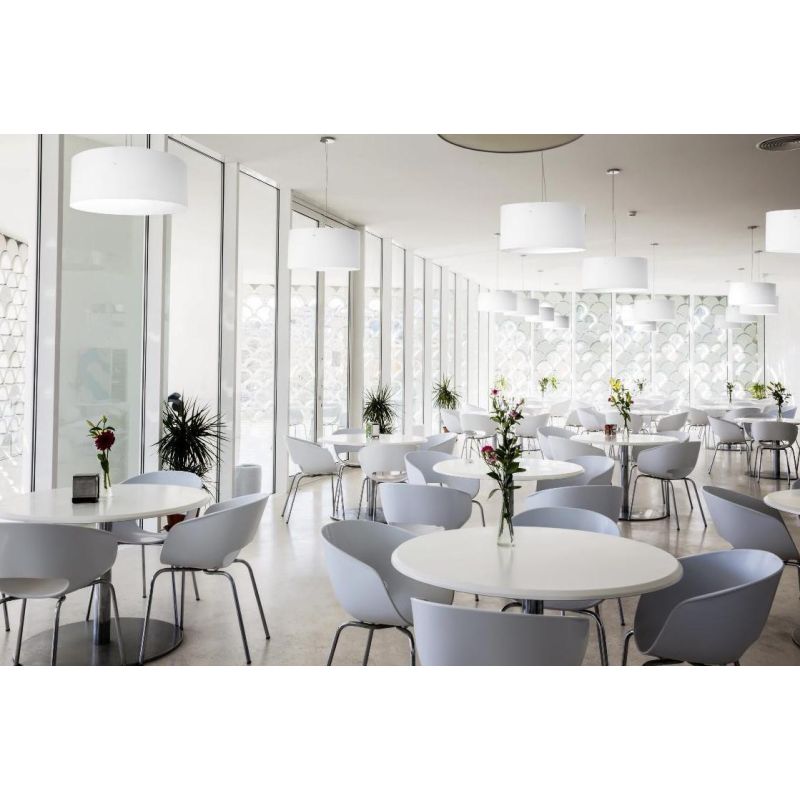 DECOLIGHT LAMPADARIO A SOSPENSIONE D40 IN POLILUX CON 7 SIMPATICHE STAMPE DELLA LINEA ZERO Linea Zero - Cristalensi Shop Online