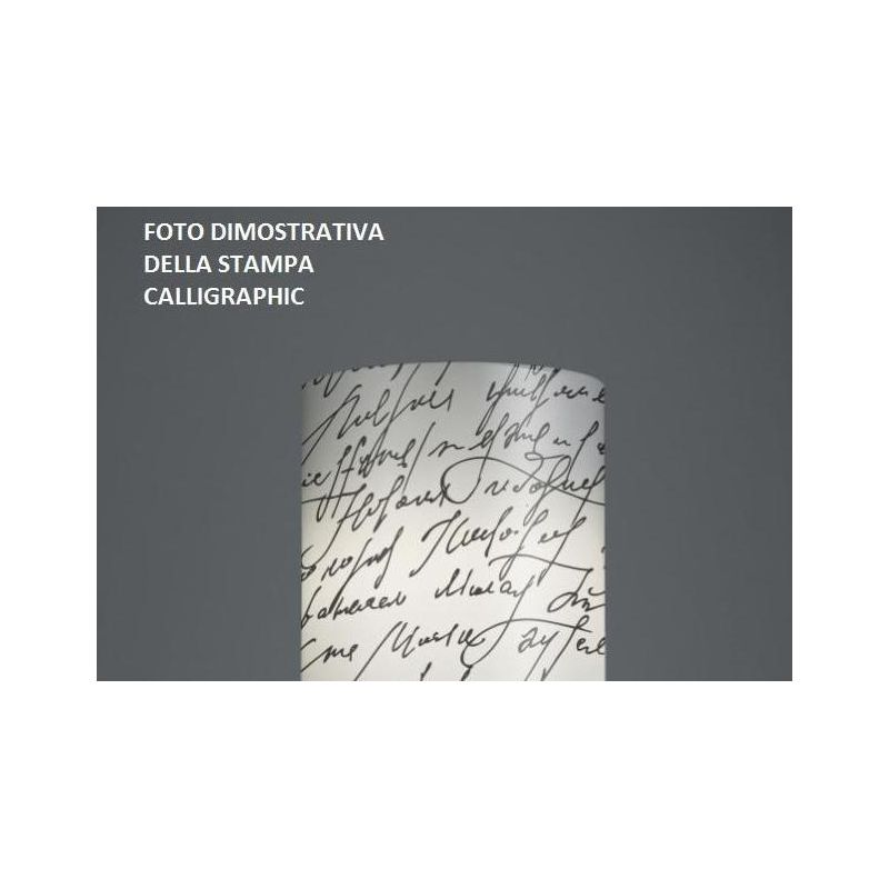 DECOLIGHT APPLIQUE CILINDRICO H42 IN POLILUX DESIGN MODERNO DELLA LINEA ZERO Linea Zero - Cristalensi Shop Online