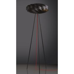 FLAT PIANTANA CON BASE A TREPPIEDE CON ALTEZZA DI 150 CM IN POLILUX 6 COLORI DELLA LINEA ZERO Linea Zero - Cristalensi Shop Onli 2