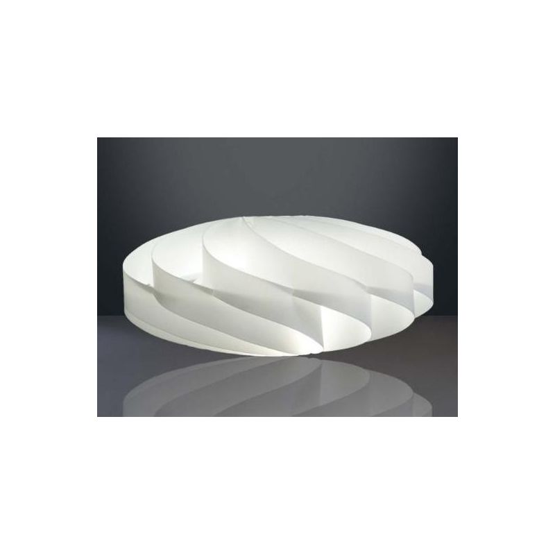FLAT LAMPADA DA TAVOLO CON DIAMETRO CM 50 IN POLILUX IN 6 COLORI DESIGN MODERNO DELLA LINEA ZERO Linea Zero - Cristalensi Shop O