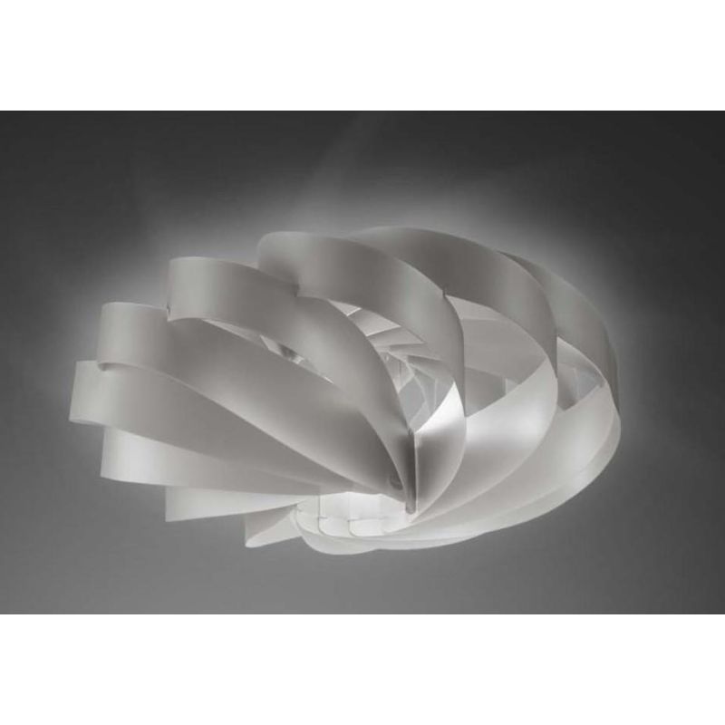 FLAT GRANDE PLAFONIERA CON DIAMETRO 100 CM IN POLILUX 6 COLORI MODERNA DELLA LINEA ZERO Linea Zero - Cristalensi Shop Online