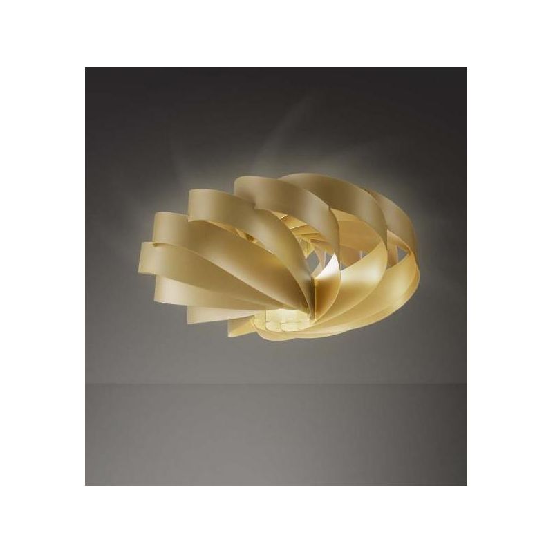 FLAT PLAFONIERA MODERNA CON DIAMETRO 50 CM IN POLILUX 6 COLORI DELLA LINEA ZERO Linea Zero - Cristalensi Shop Online
