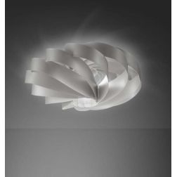 FLAT PLAFONIERA MODERNA CON DIAMETRO 50 CM IN POLILUX 6 COLORI DELLA LINEA ZERO Linea Zero - Cristalensi Shop Online 2