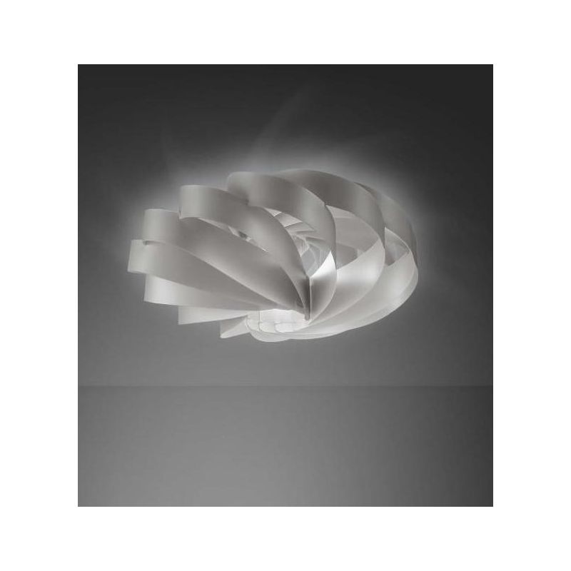 FLAT PLAFONIERA MODERNA CON DIAMETRO 50 CM IN POLILUX 6 COLORI DELLA LINEA ZERO Linea Zero - Cristalensi Shop Online