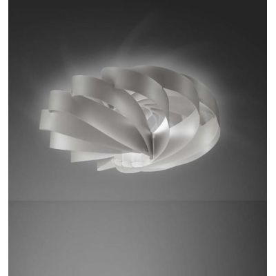 FLAT PLAFONIERA MODERNA CON DIAMETRO 50 CM IN POLILUX 6 COLORI DELLA LINEA ZERO Linea Zero - Cristalensi Shop Online