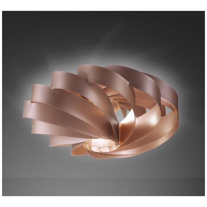 FLAT PLAFONIERA GRANDE CON DIAMETRO 70 CM IN POLILUX 6 COLORI MODERNA DELLA LINEA ZERO Linea Zero - Cristalensi Shop Online