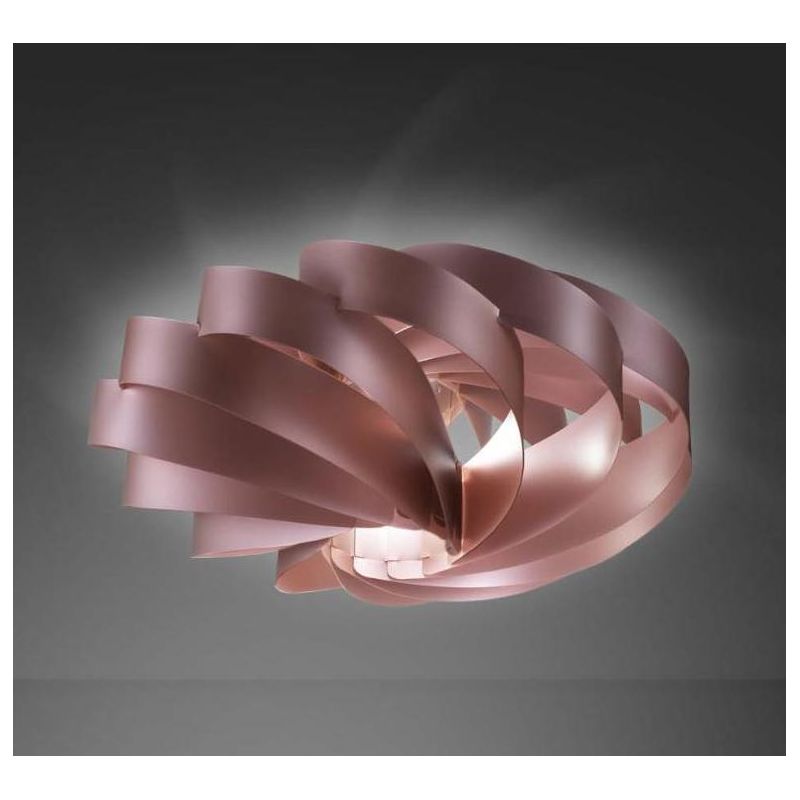 FLAT PLAFONIERA GRANDE CON DIAMETRO 70 CM IN POLILUX 6 COLORI MODERNA DELLA LINEA ZERO Linea Zero - Cristalensi Shop Online