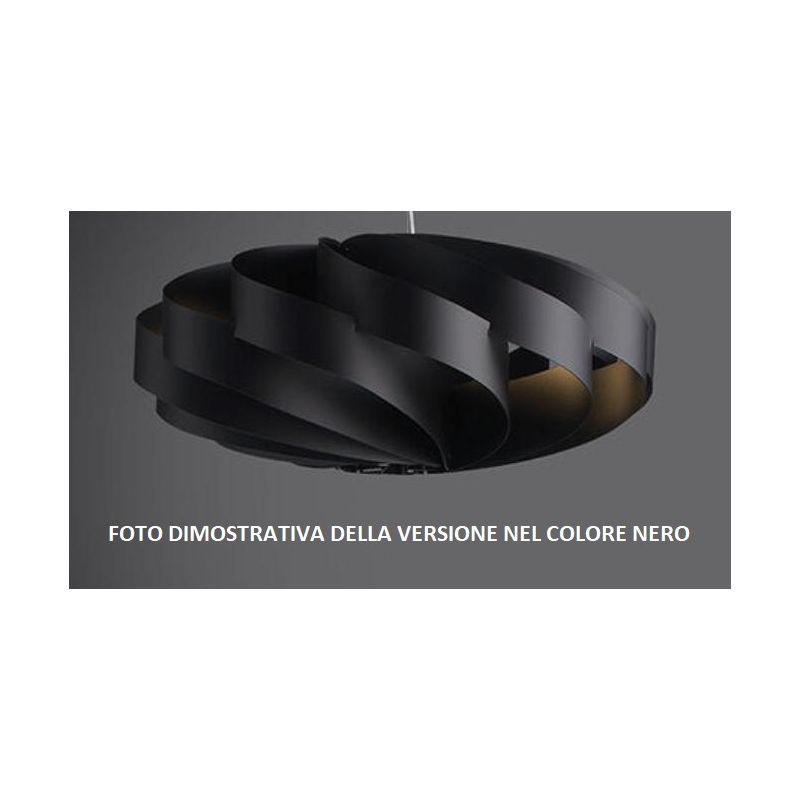 FLAT PLAFONIERA GRANDE CON DIAMETRO 70 CM IN POLILUX 6 COLORI MODERNA DELLA LINEA ZERO Linea Zero - Cristalensi Shop Online