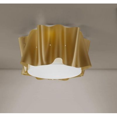 FOLIO PLAFONIERA DIAMETRO CM 50 IN POLILUX ELEGANTE E MODERNO 5 COLORI DELLA LINEA ZERO Linea Zero - Cristalensi Shop Online