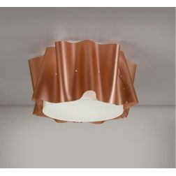 FOLIO PLAFONIERA DIAMETRO CM 50 IN POLILUX ELEGANTE E MODERNO 5 COLORI DELLA LINEA ZERO Linea Zero - Cristalensi Shop Online