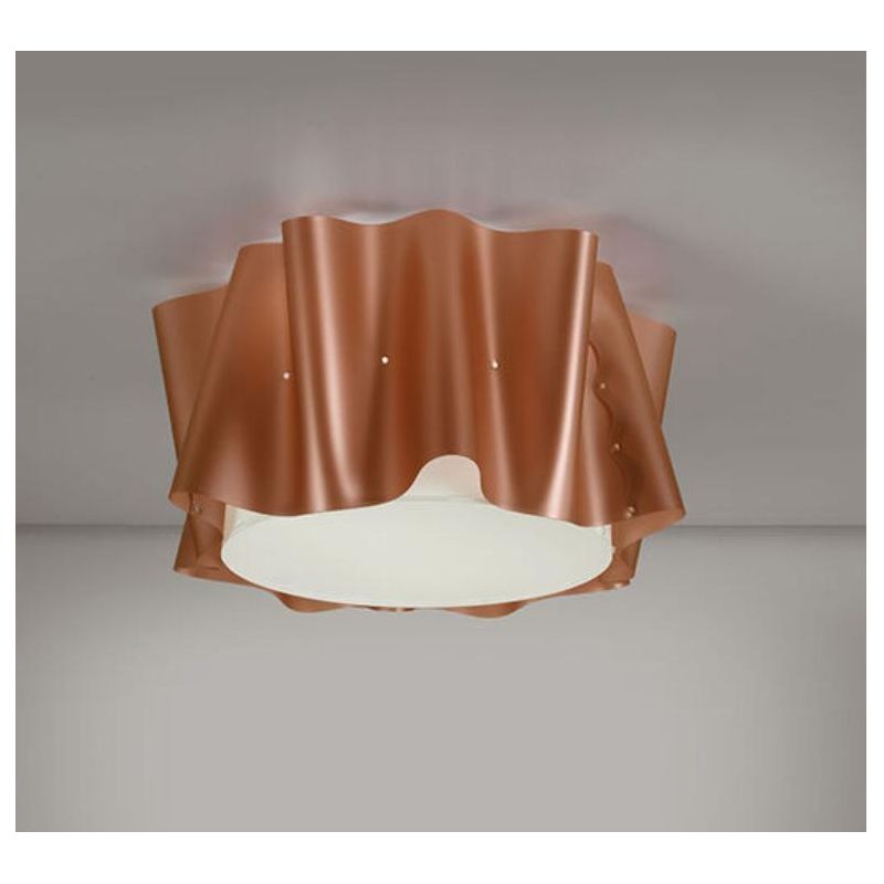 FOLIO PLAFONIERA DIAMETRO CM 50 IN POLILUX ELEGANTE E MODERNO 5 COLORI DELLA LINEA ZERO Linea Zero - Cristalensi Shop Online