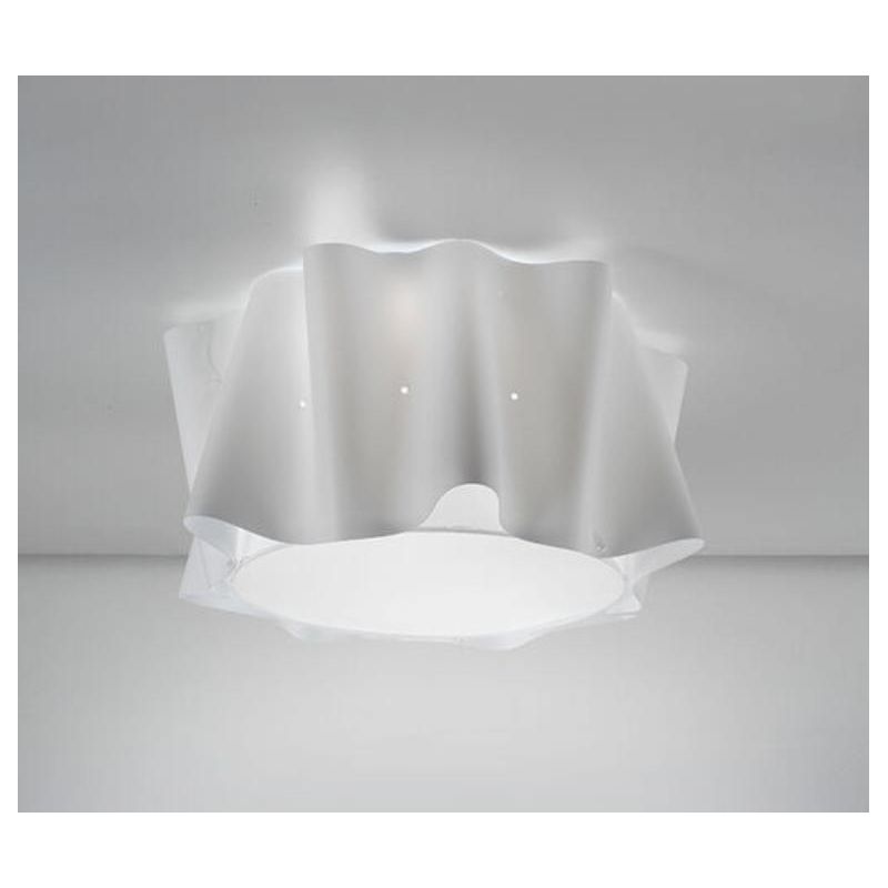 FOLIO PLAFONIERA DIAMETRO CM 50 IN POLILUX ELEGANTE E MODERNO 5 COLORI DELLA LINEA ZERO Linea Zero - Cristalensi Shop Online