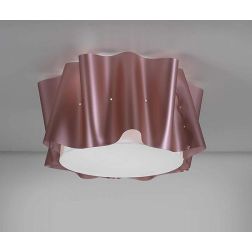 FOLIO PLAFONIERA DIAMETRO CM 60 IN POLILUX ELEGANTE E MODERNO 5 COLORI DELLA LINEA ZERO Linea Zero - Cristalensi Shop Online