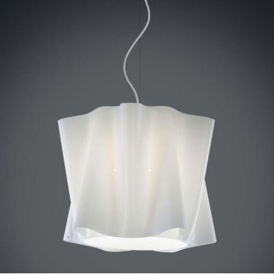 FOLIO LAMPADARIO A SOSPENSIONE DIAM CM 40 IN POLILUX ELEGANTE E MODERNO 5 COLORI DELLA LINEA ZERO Linea Zero - Cristalensi Shop 