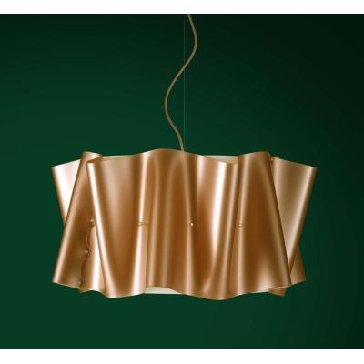 FOLIO LAMPADARIO A SOSPENSIONE DIAMETRO CM 50 IN POLILUX 5 COLORI ELEGANTE E MODERNO DELLA LINEA ZERO Linea Zero - Cristalensi S