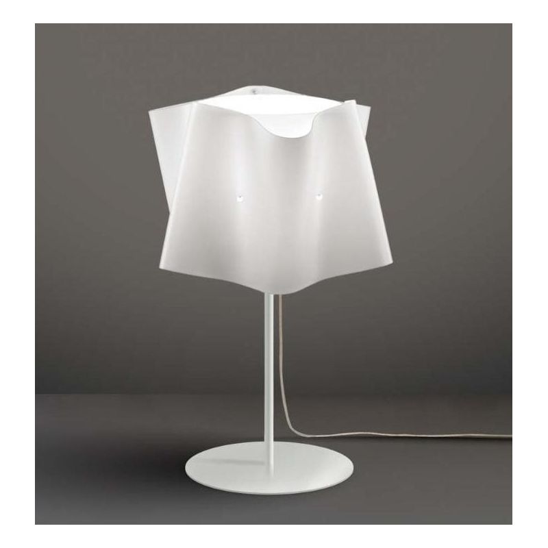 FOLIO LAMPADA DA TAVOLO IN POLILUX 5 COLORI DISPONIBILI DESIGN MODERNO DELLA LINEA ZERO Linea Zero - Cristalensi Shop Online