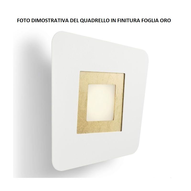 DEDALO PICCOLA PLAFONIERA IN METALLO ANTRACITE CON QUADRELLI IN 8 COLORI A SCELTA LAMPADINE GX53 Illuminando - Cristalensi Shop