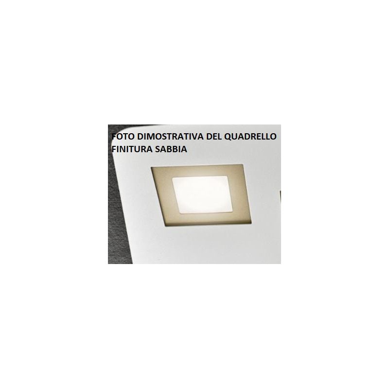 DEDALO PLAFONIERA 4 LUCI IN METALLO BIANCO CON QUADRELLI IN 8 COLORI A SCELTA LAMPADINE GX53 Illuminando - Cristalensi Shop Onli