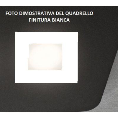 DEDALO PLAFONIERA 3 LUCI IN METALLO BIANCO CON QUADRELLI IN 8 COLORI A SCELTA LAMPADINE GX53 Illuminando - Cristalensi Shop Onli
