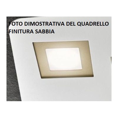 DEDALO PLAFONIERA 3 LUCI IN METALLO BIANCO CON QUADRELLI IN 8 COLORI A SCELTA LAMPADINE GX53 Illuminando - Cristalensi Shop Onli