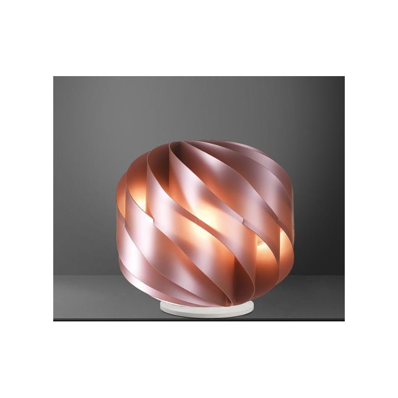 GLOBE LAMPADA DA TAVOLO DIAM CM 15 MODERNA IN POLILUX 6 COLORI CON BASE DI LINEA ZERO Linea Zero - Cristalensi Shop Online