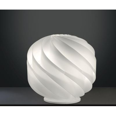 GLOBE LAMPADA DA TAVOLO DIAM CM 15 MODERNA IN POLILUX 6 COLORI CON BASE DI LINEA ZERO Linea Zero - Cristalensi Shop Online