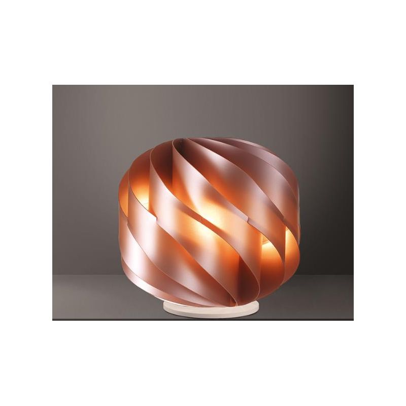 GLOBE LAMPADA DA TAVOLO DIAM CM 40 MODERNA IN POLILUX 6 COLORI CON BASE DI LINEA ZERO Linea Zero - Cristalensi Shop Online