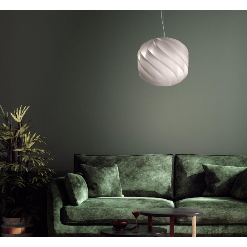 GLOBE GRANDE SOSPENSIONE 6 COLORI IN POLILUX MODERNA DIAMETRO CM 72 DI LINEA ZERO Linea Zero - Cristalensi Shop Online