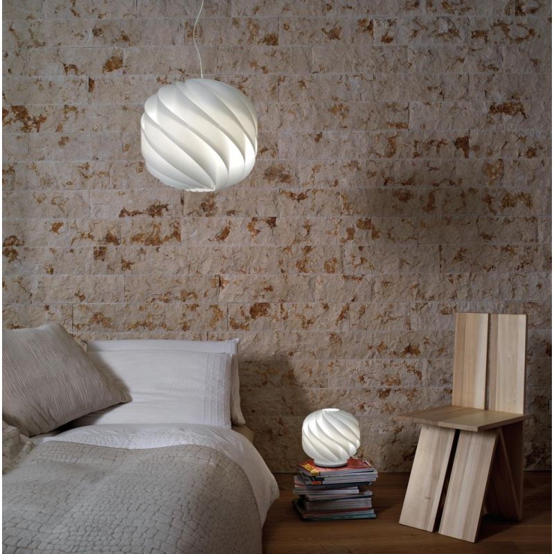 GLOBE GRANDE SOSPENSIONE 6 COLORI IN POLILUX MODERNA DIAMETRO CM 72 DI LINEA ZERO Linea Zero - Cristalensi Shop Online