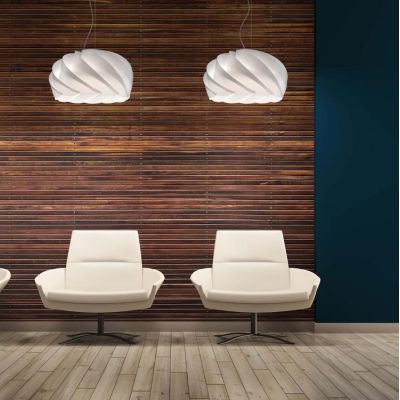 HALF GLOBE PICCOLA SOSPENSIONE MODERNA IN POLILUX 6 COLORI CON DIAMETRO CM 26 DI LINEA ZERO Linea Zero - Cristalensi Shop Online