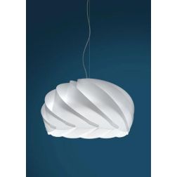 HALF GLOBE PICCOLA SOSPENSIONE MODERNA IN POLILUX 6 COLORI CON DIAMETRO CM 26 DI LINEA ZERO Linea Zero - Cristalensi Shop Online 2