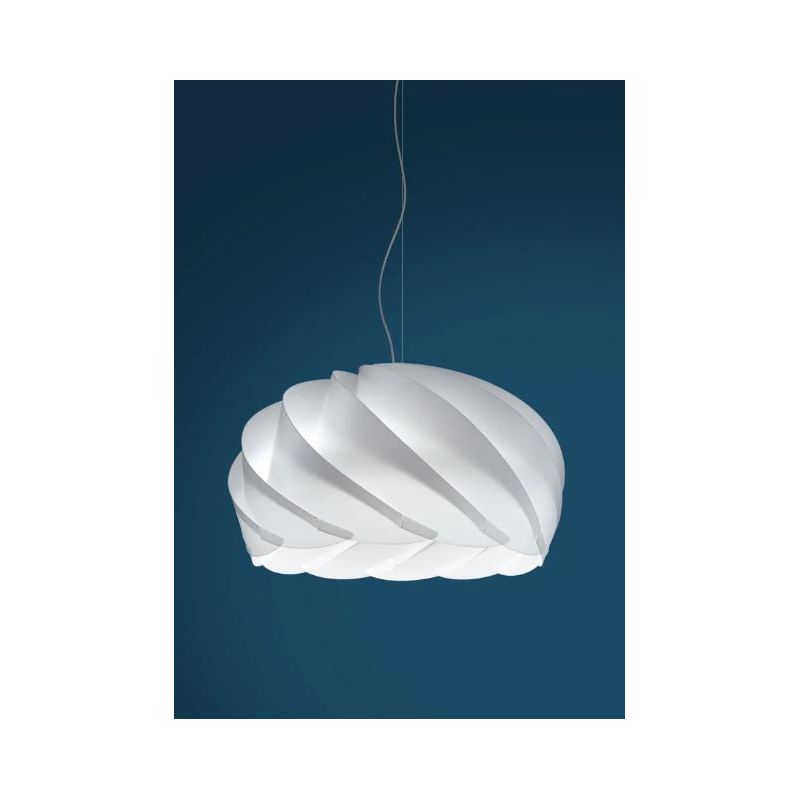 HALF GLOBE PICCOLA SOSPENSIONE MODERNA IN POLILUX 6 COLORI CON DIAMETRO CM 26 DI LINEA ZERO Linea Zero - Cristalensi Shop Online