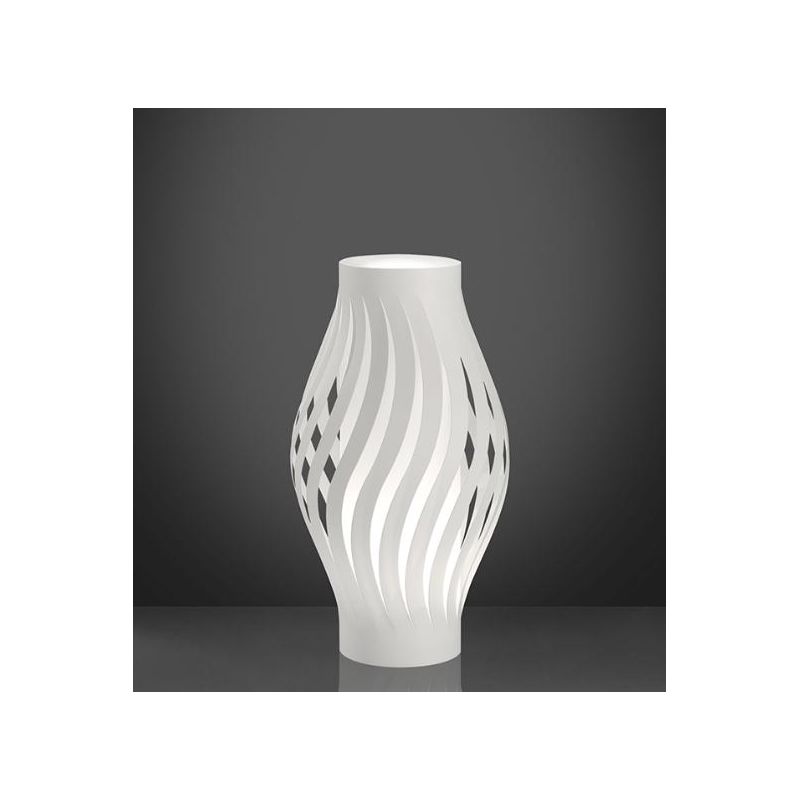 HELIOS LAMPADA DA TAVOLO A LANTERNA D19 IN POLILUX 9 COLORI MODERNA DI LINEA ZERO MADE IN ITALY Linea Zero - Cristalensi Shop On