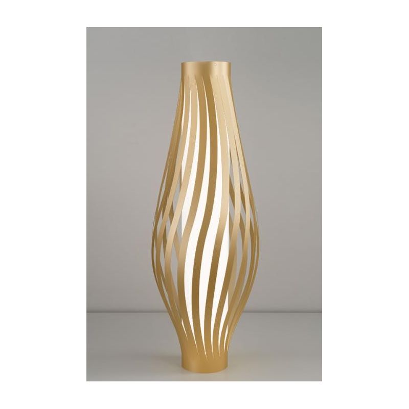 HELIOS DAMA LAMPADA DA TERRA ALTEZZA 123 CM IN VARI COLORI PORTALAMPADE 2XE27 DI LINEA ZERO Linea Zero - Cristalensi Shop Online