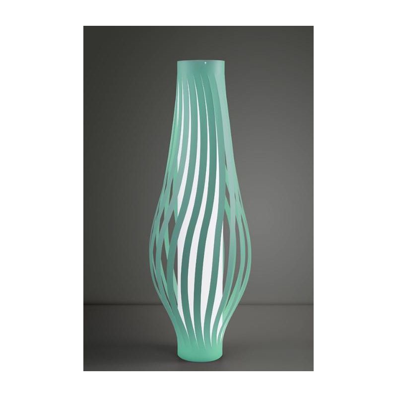 HELIOS DAMA LAMPADA DA TERRA ALTEZZA 123 CM IN VARI COLORI PORTALAMPADE 2XE27 DI LINEA ZERO Linea Zero - Cristalensi Shop Online