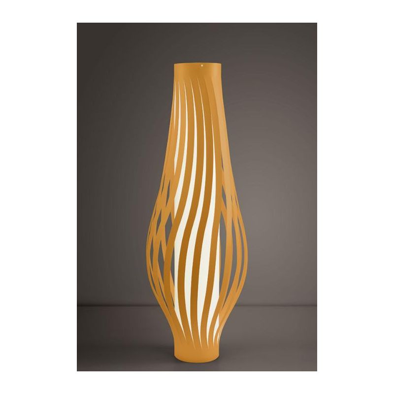 HELIOS DAMA LAMPADA DA TERRA ALTEZZA 123 CM IN VARI COLORI PORTALAMPADE 2XE27 DI LINEA ZERO Linea Zero - Cristalensi Shop Online