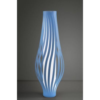 HELIOS DAMA LAMPADA DA TERRA ALTEZZA 123 CM IN VARI COLORI PORTALAMPADE 2XE27 DI LINEA ZERO Linea Zero - Cristalensi Shop Online