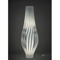 HELIOS DAMA LAMPADA DA TERRA ALTEZZA 123 CM IN VARI COLORI PORTALAMPADE 2XE27 DI LINEA ZERO Linea Zero - Cristalensi Shop Online