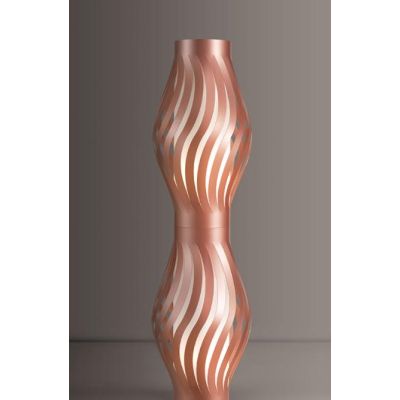 HELIOS PIANTANA CON ALTEZZA 123 CM IN 9 COLORI CON 2 PORTALAMPADE E27 DI LINEA ZERO MADE IN ITALY Linea Zero - Cristalensi Shop 