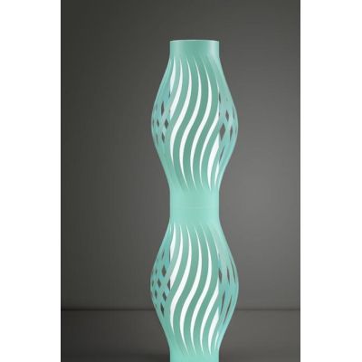 HELIOS PIANTANA CON ALTEZZA 123 CM IN 9 COLORI CON 2 PORTALAMPADE E27 DI LINEA ZERO MADE IN ITALY Linea Zero - Cristalensi Shop 
