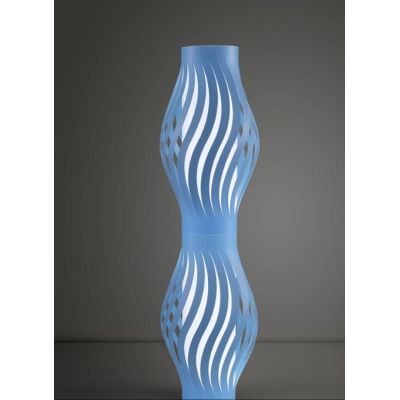 HELIOS PIANTANA CON ALTEZZA 123 CM IN 9 COLORI CON 2 PORTALAMPADE E27 DI LINEA ZERO MADE IN ITALY Linea Zero - Cristalensi Shop 
