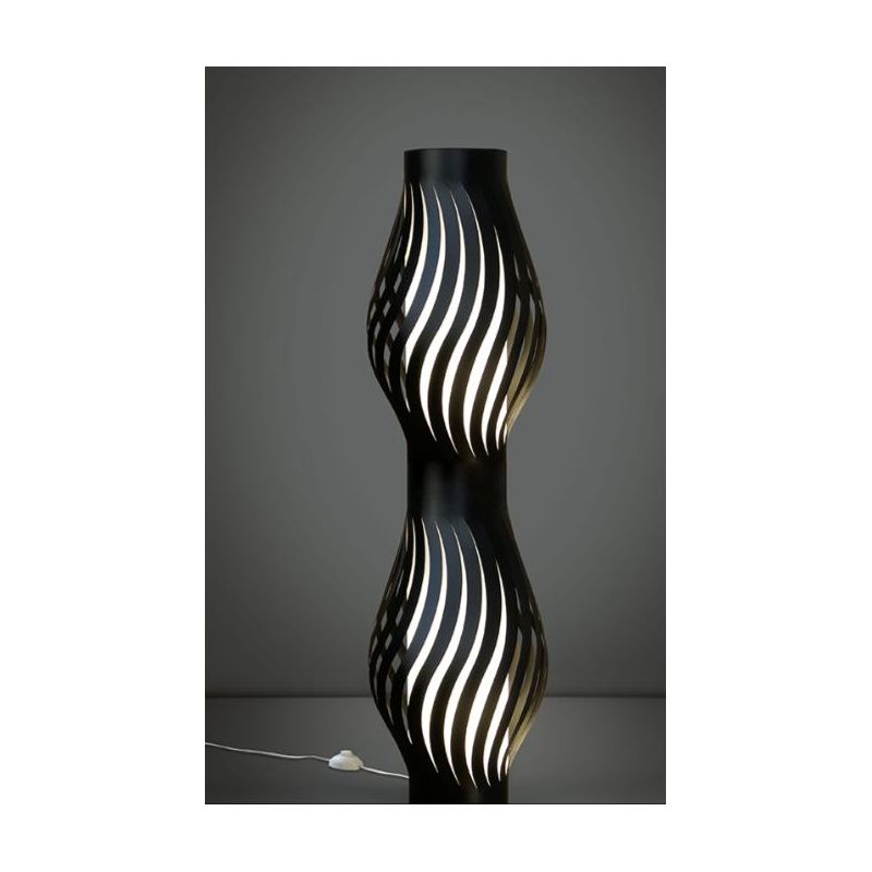 HELIOS PIANTANA CON ALTEZZA 123 CM IN 9 COLORI CON 2 PORTALAMPADE E27 DI LINEA ZERO MADE IN ITALY Linea Zero - Cristalensi Shop 