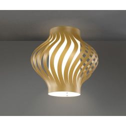 HELIOS PLAFONIERA DIAMETRO CM 40 IN POLILUX 9 COLORI DESIGN MODERNO DI LINEA ZERO MADE IN ITALY Linea Zero - Cristalensi Shop On