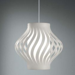 HELIOS SOSPENSIONE DA ESTERNI IP44 IN POLILUX BIANCO DESIGN MODERNO DI LINEA ZERO Linea Zero - Cristalensi Shop Online 2
