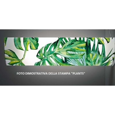 LITOS PLAFONIERA APPLIQUE IN 8 SIMPATICHE STAMPE OPPURE BIANCA L157 POLILUX DELLA LINEA ZERO Linea Zero - Cristalensi Shop Onlin