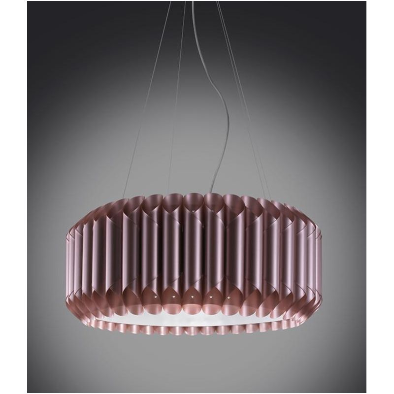 LOUISE S3 LAMPADARIO A SOSPENSIONE IN POLILUX 5 COLORI DESIGN MODERNO DIAMETRO CM 60 DI LINEA ZERO Linea Zero - Cristalensi Shop