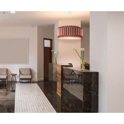 LOUISE S3 LAMPADARIO A SOSPENSIONE IN POLILUX 5 COLORI DESIGN MODERNO DIAMETRO CM 60 DI LINEA ZERO Linea Zero - Cristalensi Shop