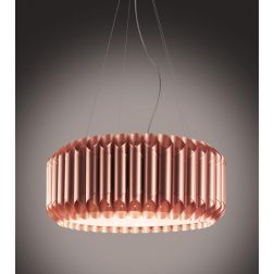 LOUISE S3 LAMPADARIO A SOSPENSIONE IN POLILUX 5 COLORI DESIGN MODERNO DIAMETRO CM 60 DI LINEA ZERO Linea Zero - Cristalensi Shop