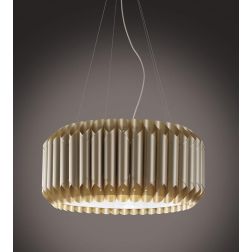 LOUISE S3 LAMPADARIO A SOSPENSIONE IN POLILUX 5 COLORI DESIGN MODERNO DIAMETRO CM 60 DI LINEA ZERO Linea Zero - Cristalensi Shop 2